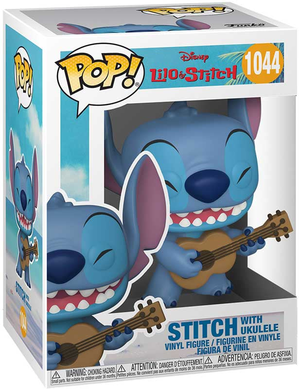 Funko Pop! Disney: Stitch With Ukulele - Collectable Vinyl Figure