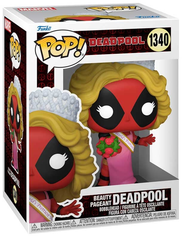 Funko Pop Marvel : Deadpool Beauty Pagenant