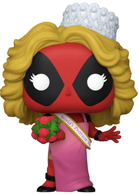 Funko Pop Marvel : Deadpool Beauty Pagenant