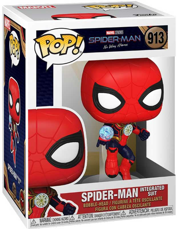 Funko Pop! Marvel: Spider-Man - Integrated Suit - Collectable Vinyl Figure