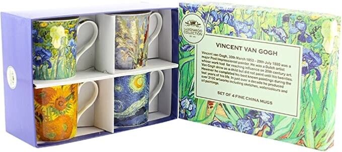 Van Gogh Set of 4 Mugs