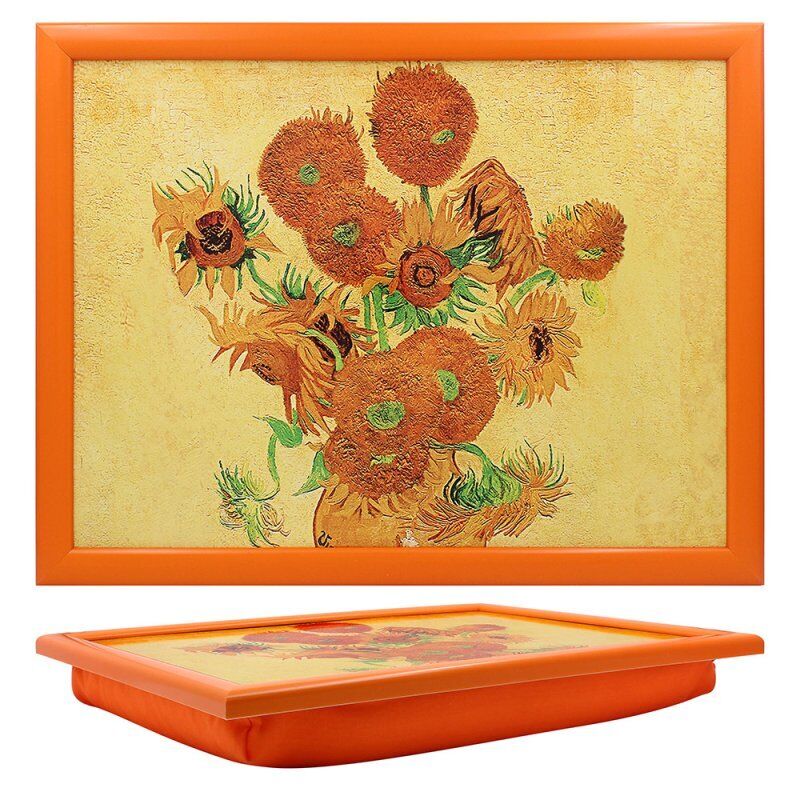 Van Gogh Sunflower Cushioned Lap Tray