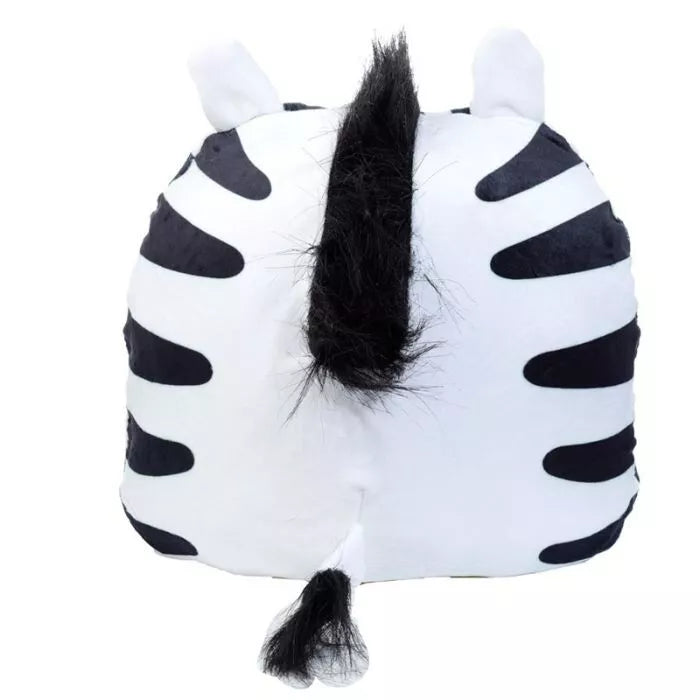 Rori Lion and Bali Zebra Reversible Plush Toy Cushion