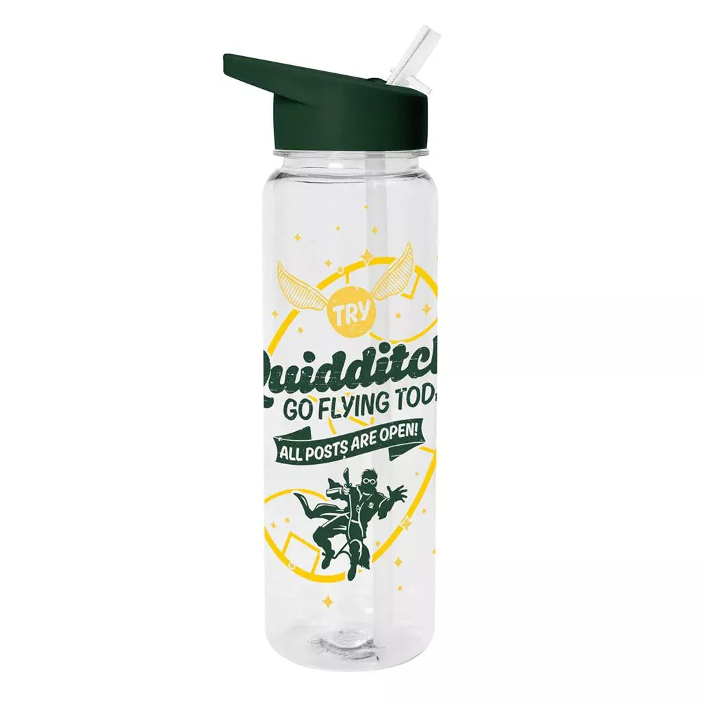 Harry Potter Plastic Water Bottle (Clubhouse Quidditch Design) 700ml