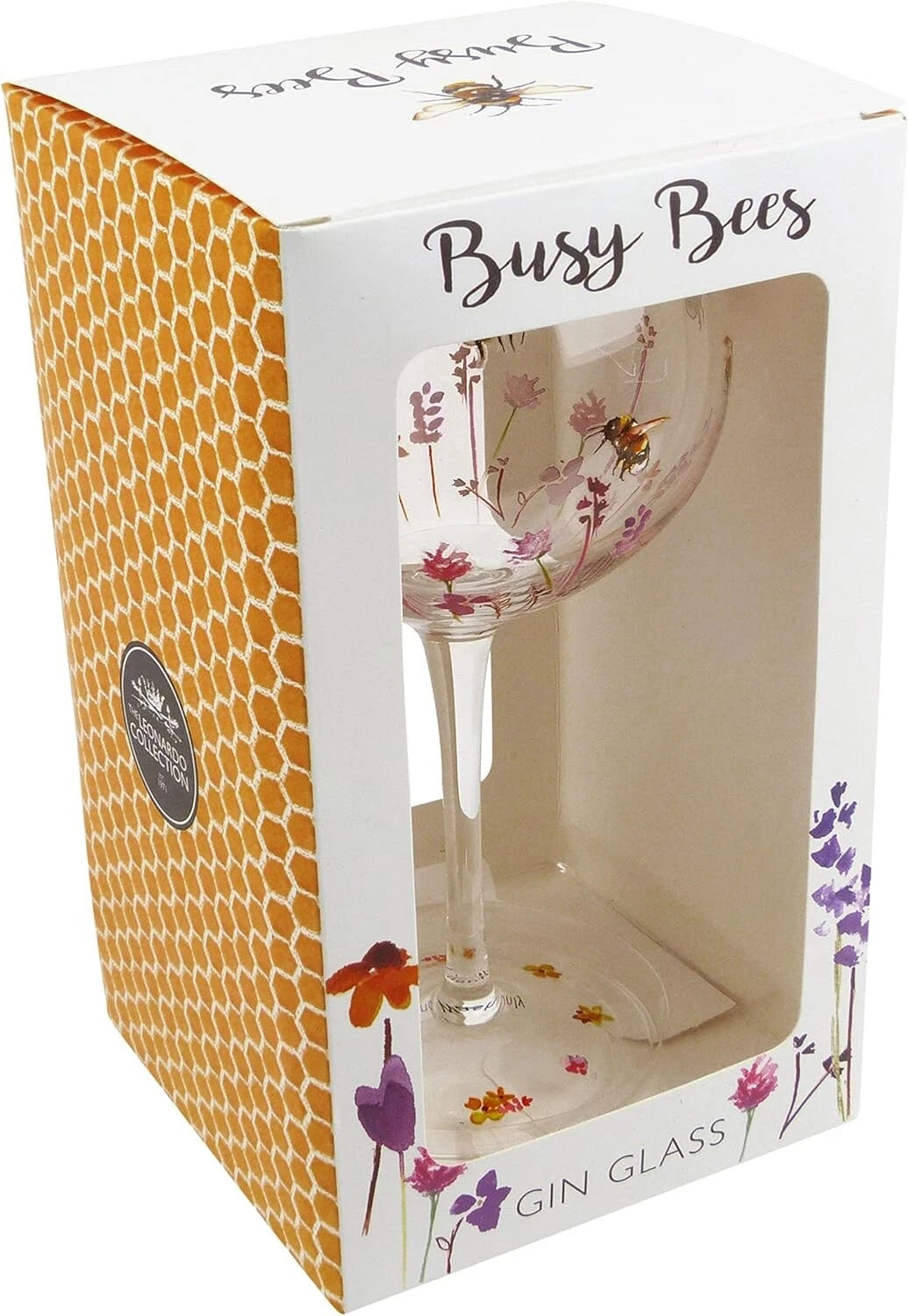 Leonardo Collection Busy Bees Gin Glass