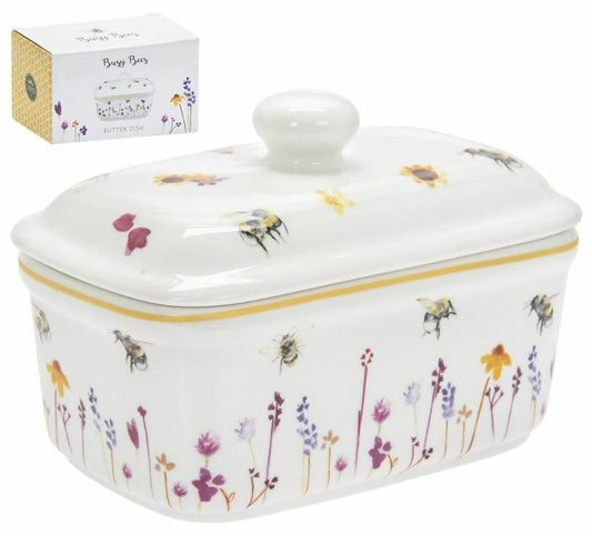 Busy Bees Butter Dish