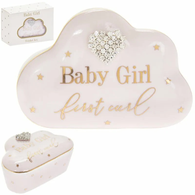 Mad Dots Hello Baby Girl First Curl Box