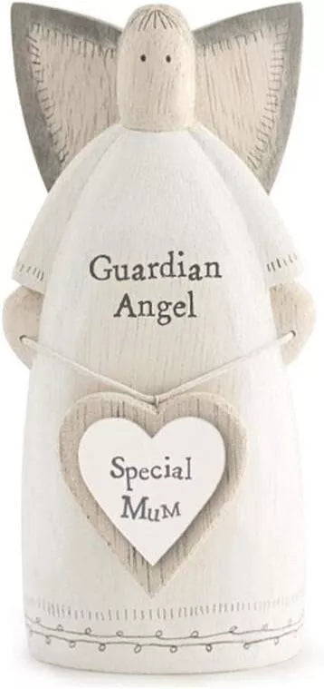 Special Mum Guardian Angel Wooden Decoration