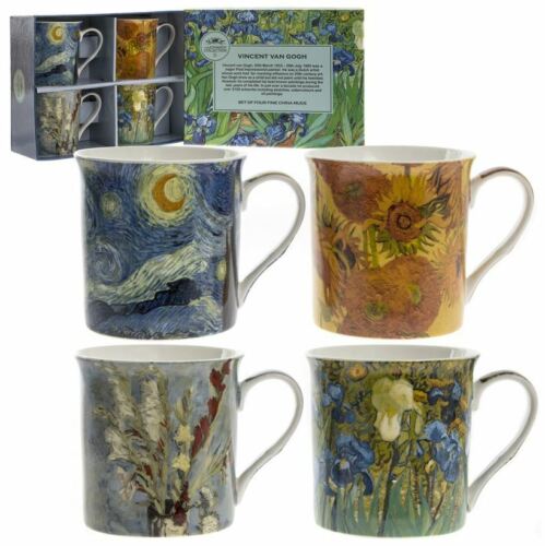 Van Gogh Set of 4 Mugs