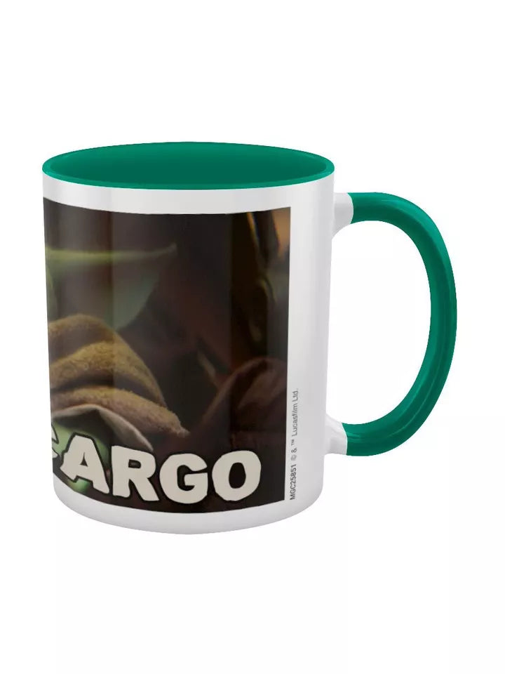 The Mandalorian (Precious Cargo) Green Coffee Mug