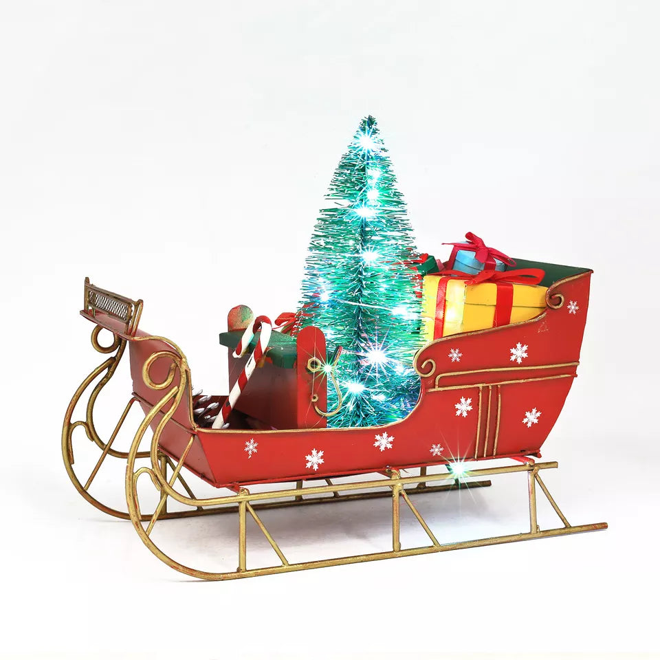 LED Christmas Sleigh Decoration