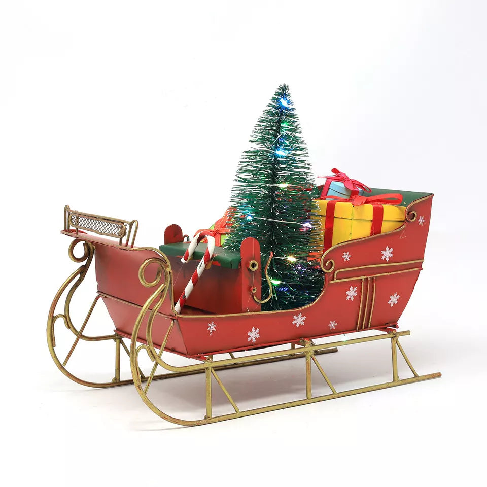 LED Christmas Sleigh Decoration