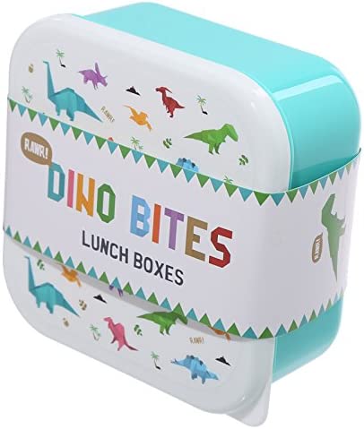 Set of 3 Lunch Boxes - Dino Bites